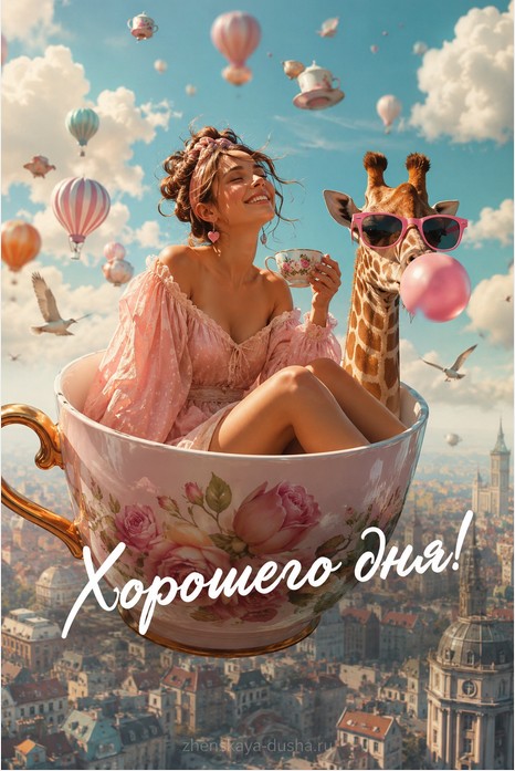 Позитивные прикольные картинки хорошего дня